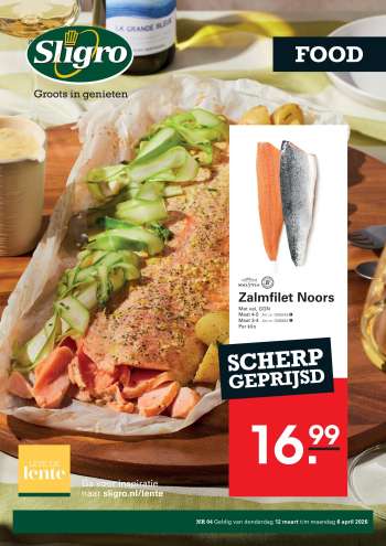 Sligro-aanbieding - 12-3-2026 - 6-4-2026.