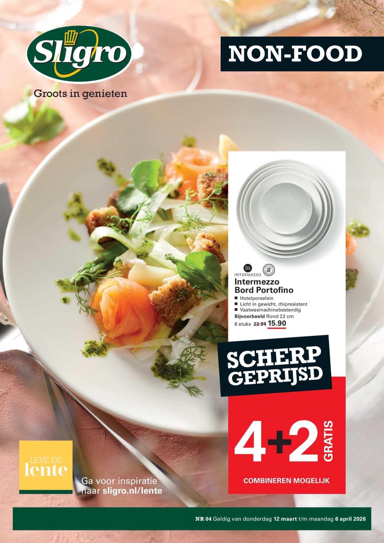 Sligro-aanbieding - 12-3-2026 - 6-4-2026. Pagina 1