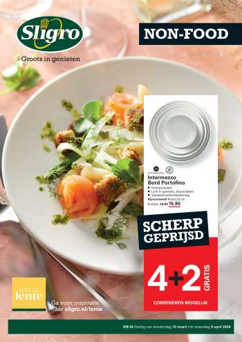 Sligro-aanbieding - 12-3-2026 - 6-4-2026.
