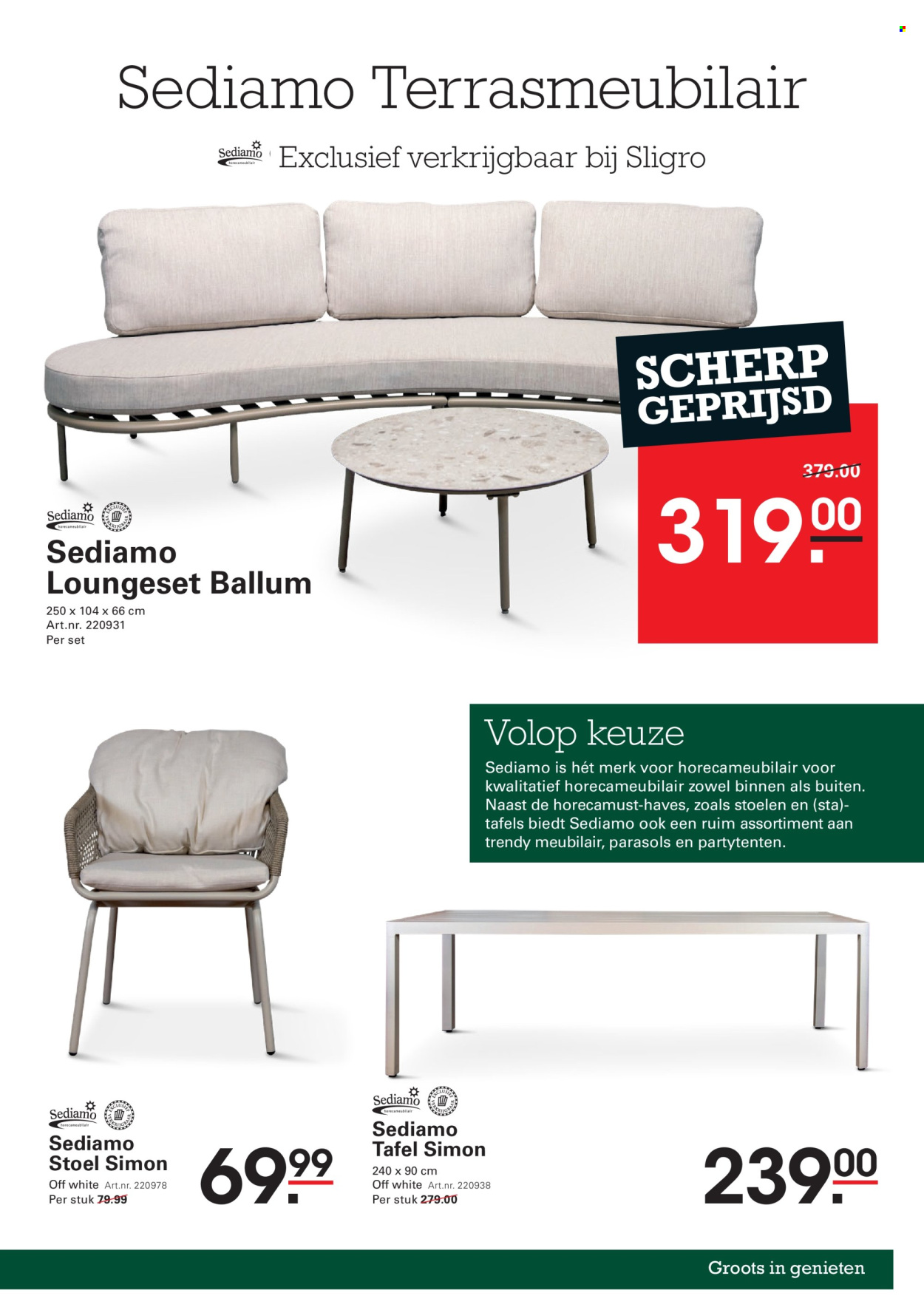 Sligro-aanbieding - 12-3-2026 - 6-4-2026. Pagina 19