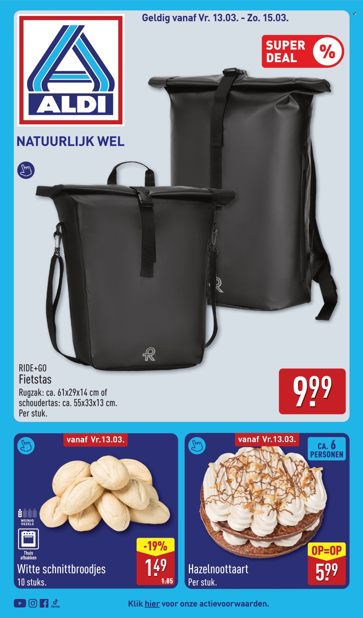 Aldi-aanbieding - 13-3-2026 - 15-3-2026. Pagina 1