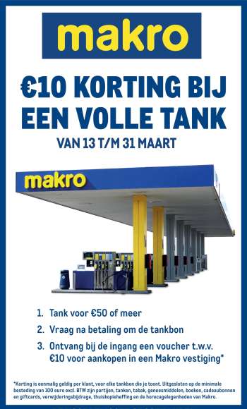 Makro-aanbieding - 13-3-2026 - 31-3-2026.