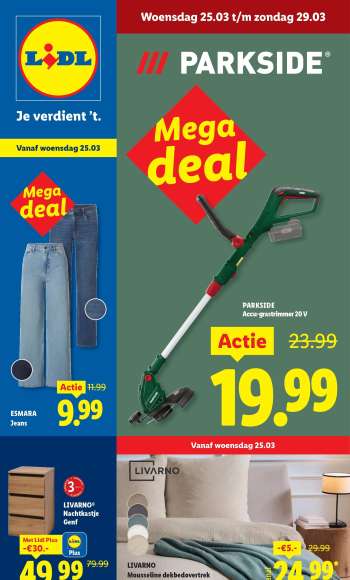 Lidl-aanbieding - 25-3-2026 - 29-3-2026.