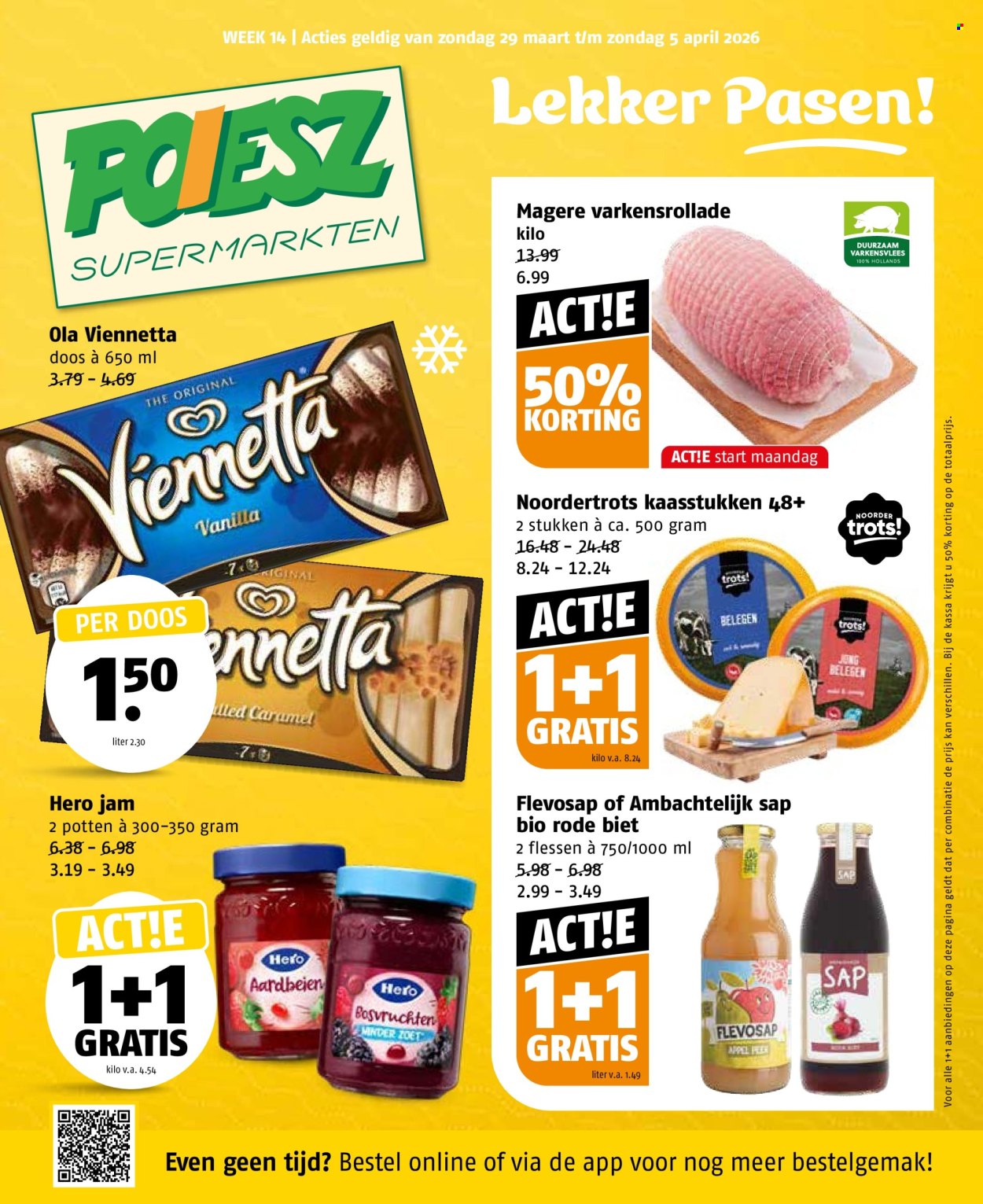 Poiesz-aanbieding - 29-3-2026 - 5-4-2026. Pagina 1