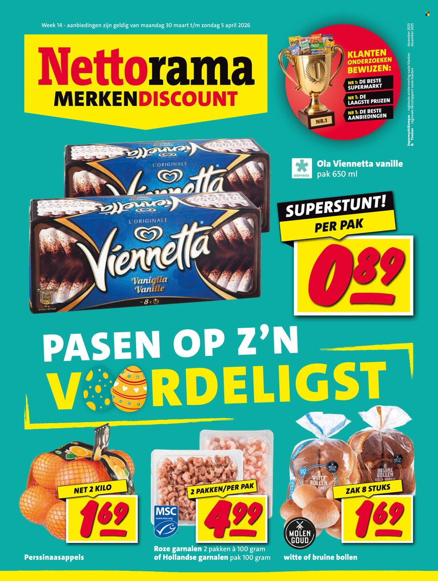 Nettorama-aanbieding - 30-3-2026 - 5-4-2026. Pagina 1