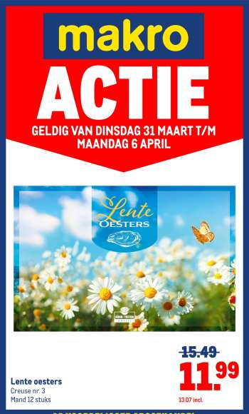Makro-aanbieding - 31-3-2026 - 6-4-2026.
