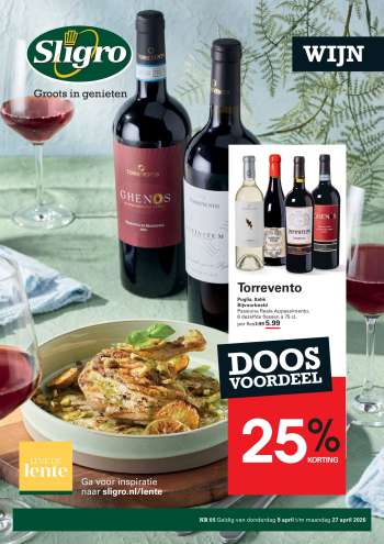 Sligro-aanbieding - 9-4-2026 - 27-4-2026.
