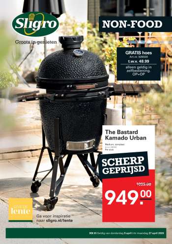 Sligro-aanbieding - 9-4-2026 - 27-4-2026.