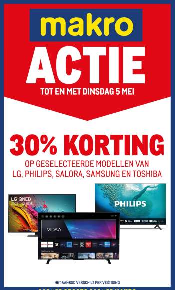 Makro-aanbieding - 7-4-2026 - 5-5-2026.