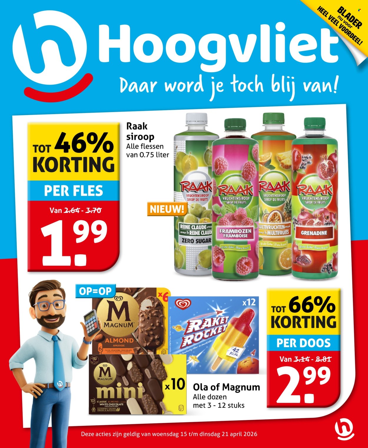Hoogvliet-aanbieding - 15-4-2026 - 21-4-2026. Pagina 1