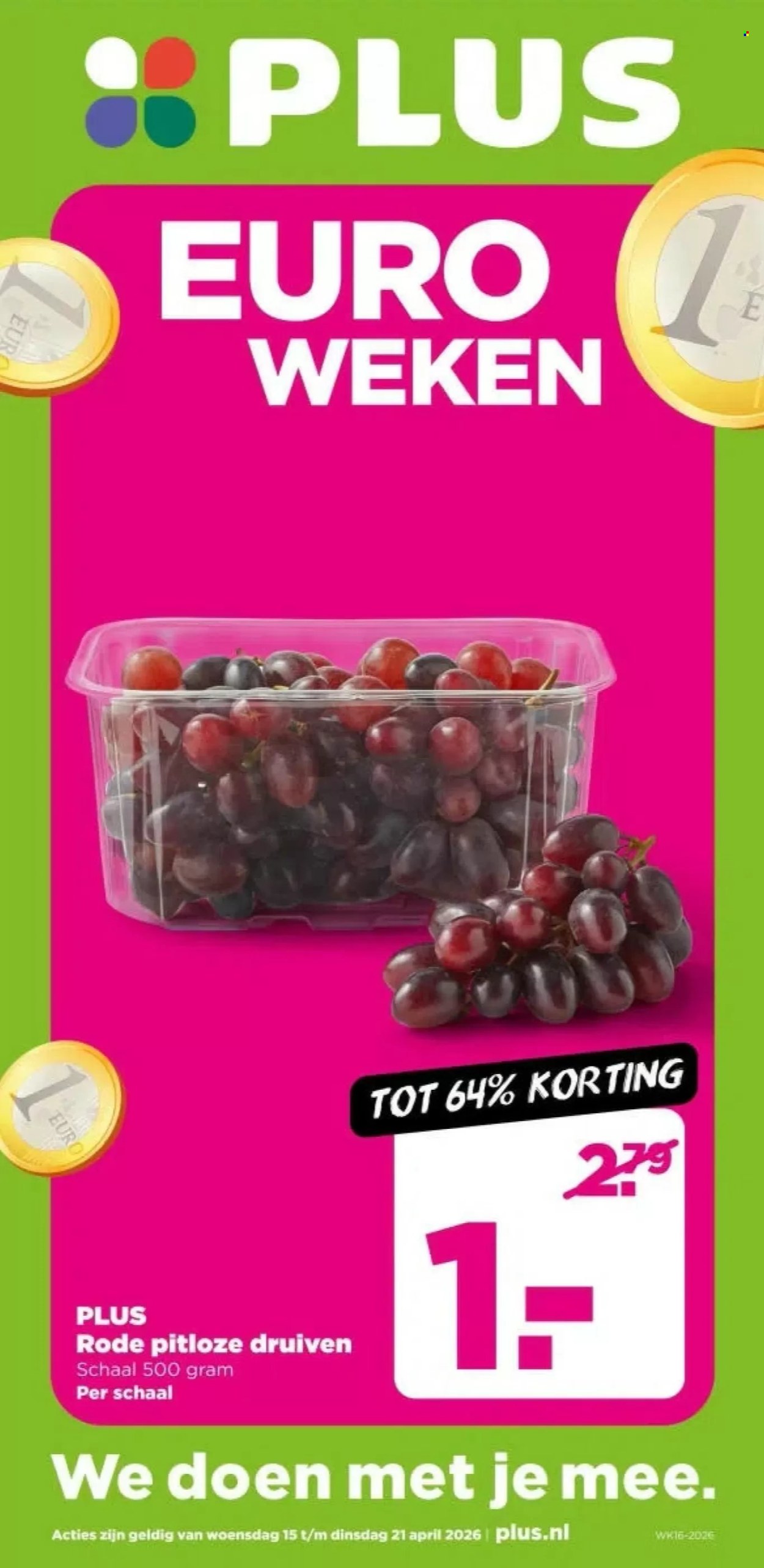 Plus-aanbieding - 15-4-2026 - 21-4-2026. Pagina 1