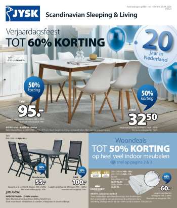 JYSK-aanbieding - 13-4-2026 - 26-4-2026.