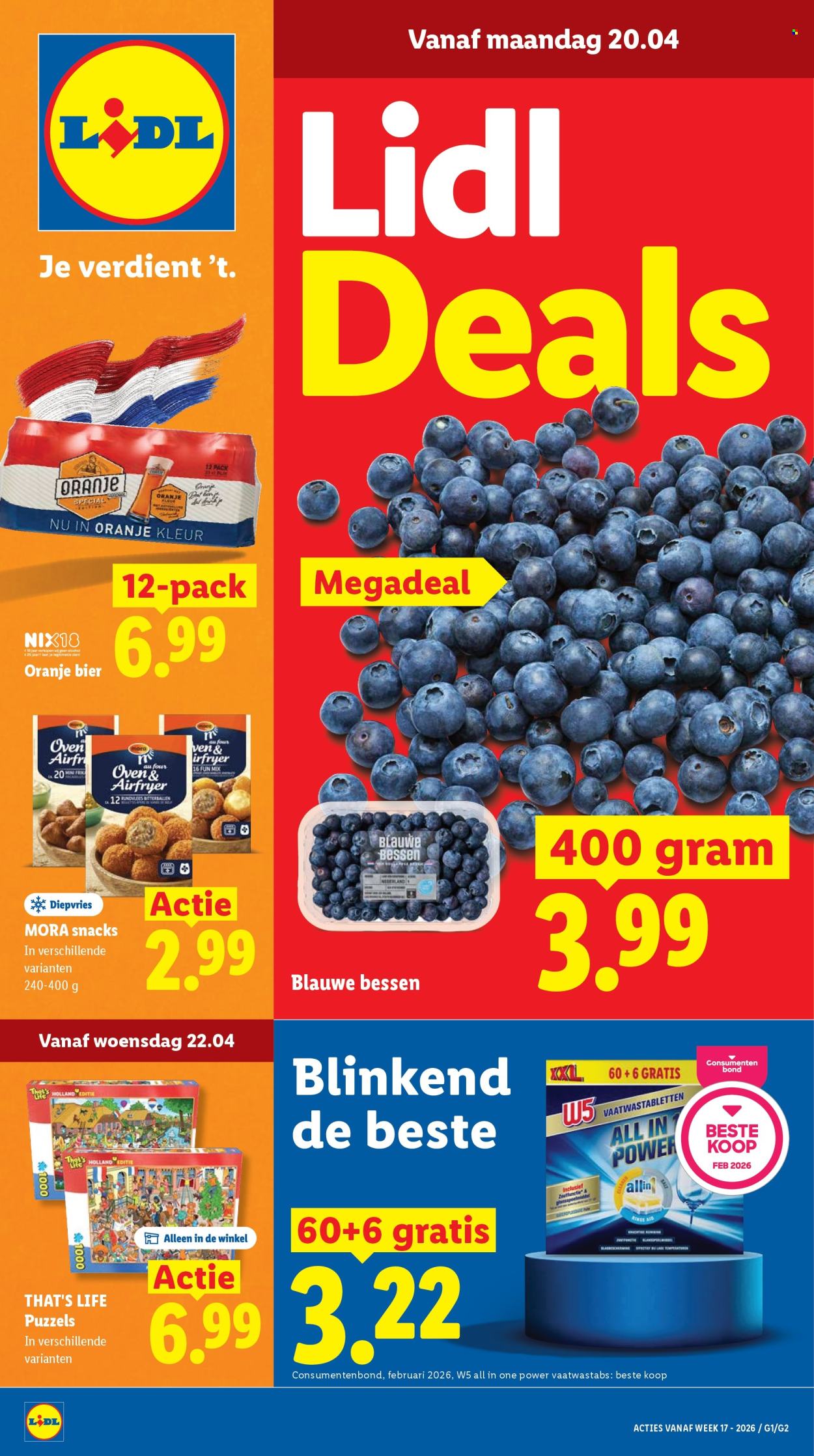 Lidl-aanbieding - 20-4-2026 - 26-4-2026. Pagina 1