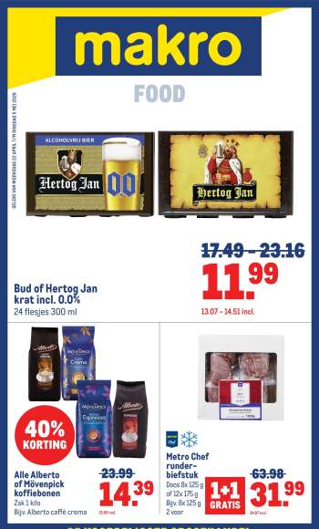 Makro-aanbieding - 22-4-2026 - 5-5-2026.