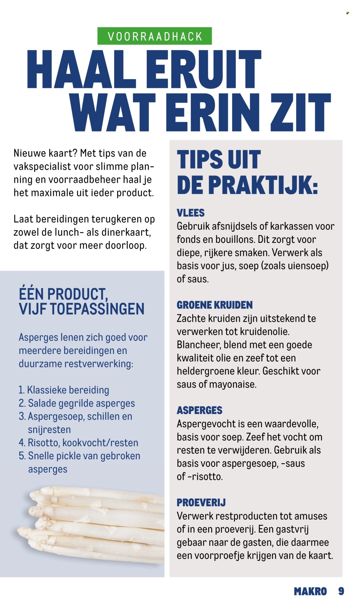 Makro-aanbieding. Pagina 9