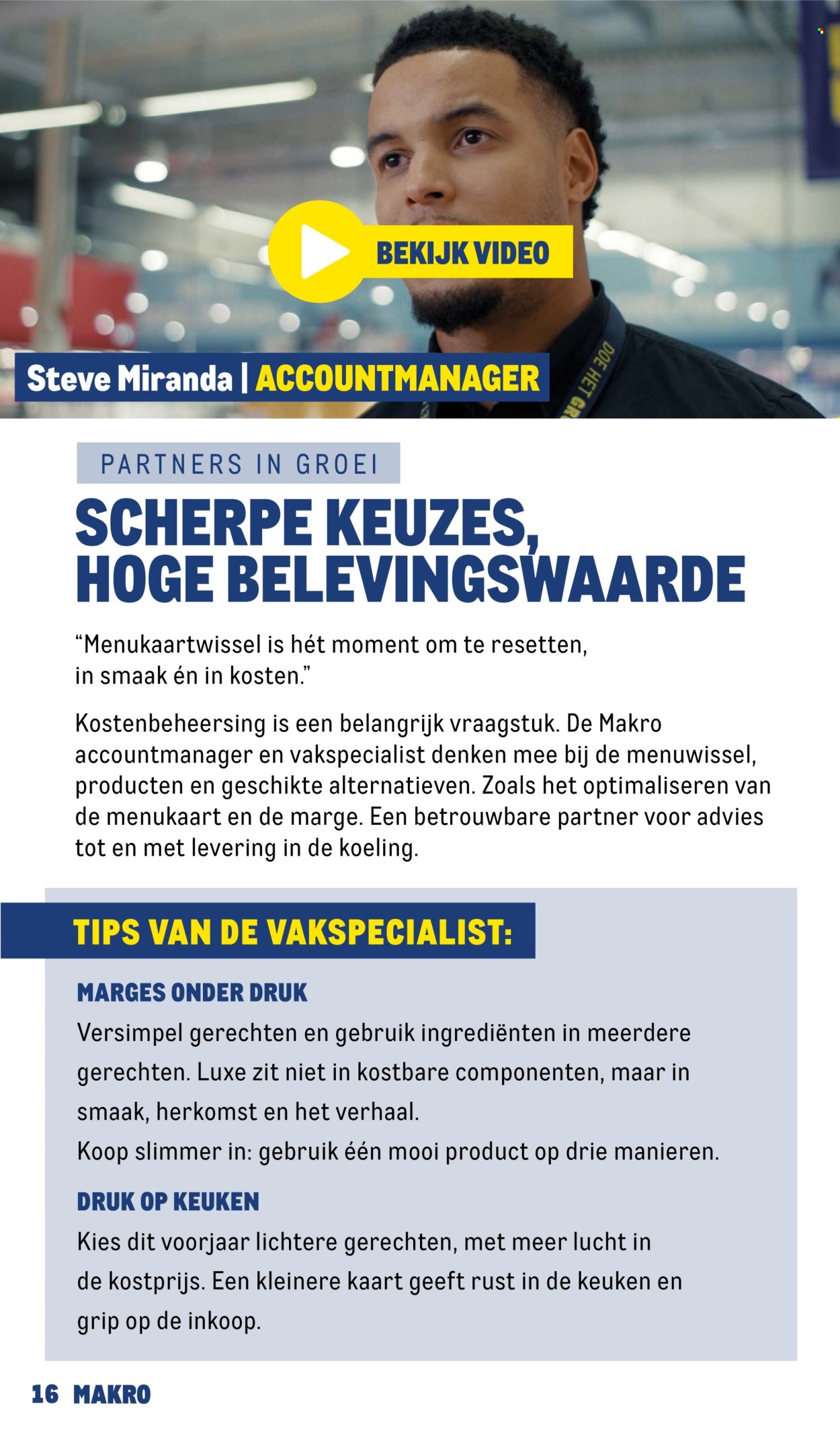 Makro-aanbieding. Pagina 16