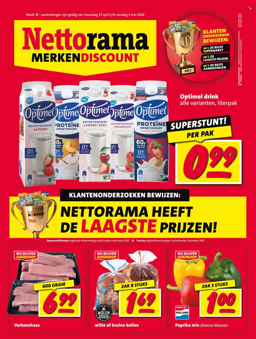 Nettorama-aanbieding - 27-4-2026 - 3-5-2026. Pagina 1