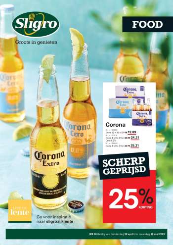 Sligro-aanbieding - 30-4-2026 - 18-5-2026.
