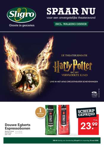 Sligro-aanbieding - 30-4-2026 - 18-5-2026.