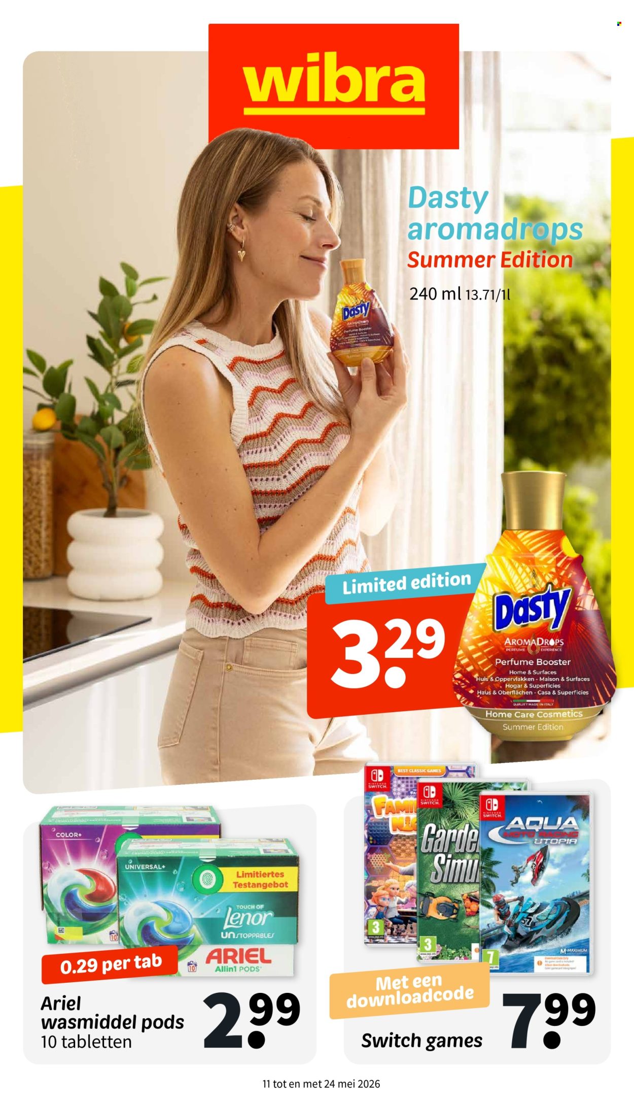 Wibra-aanbieding - 11-5-2026 - 24-5-2026. Pagina 1