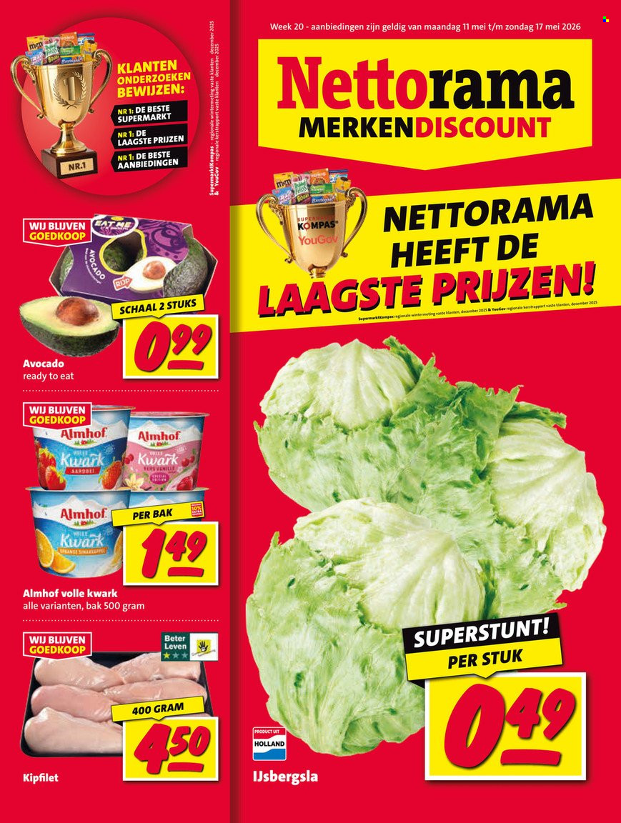 Nettorama-aanbieding - 11-5-2026 - 17-5-2026. Pagina 1