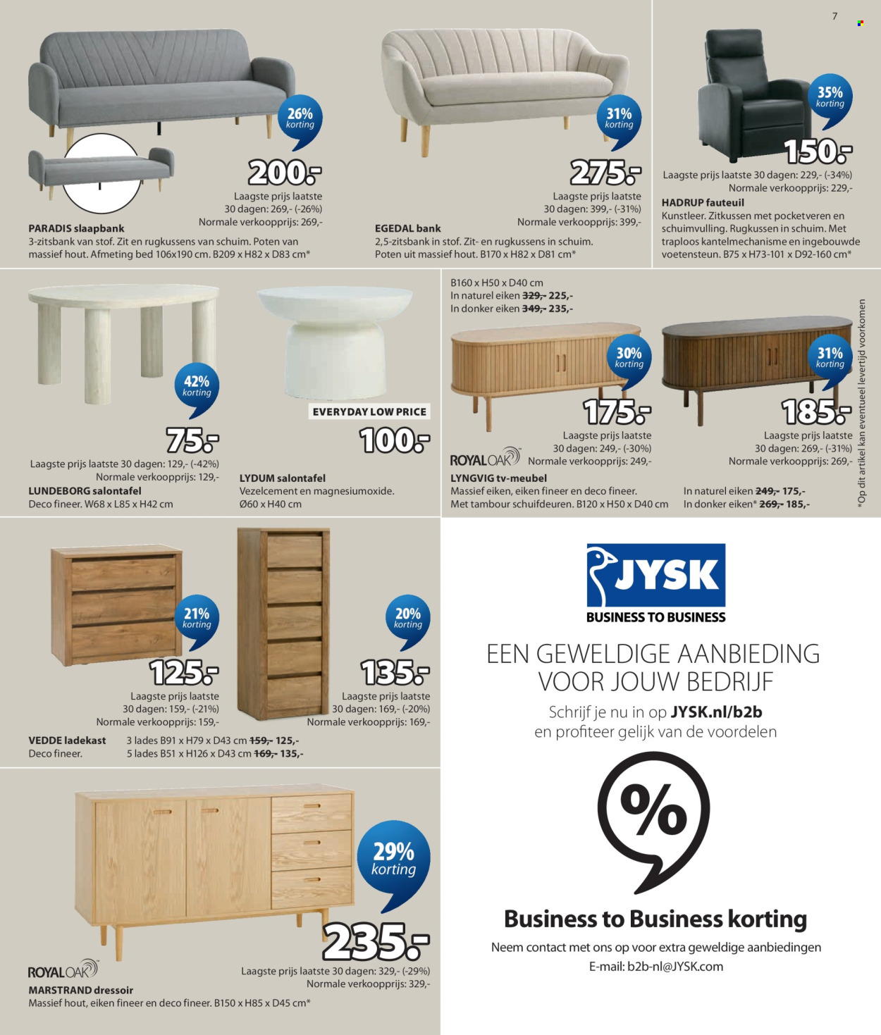 JYSK-aanbieding - 11-5-2026 - 26-5-2026. Pagina 7