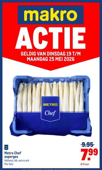 Makro-aanbieding - 19-5-2026 - 25-5-2026.