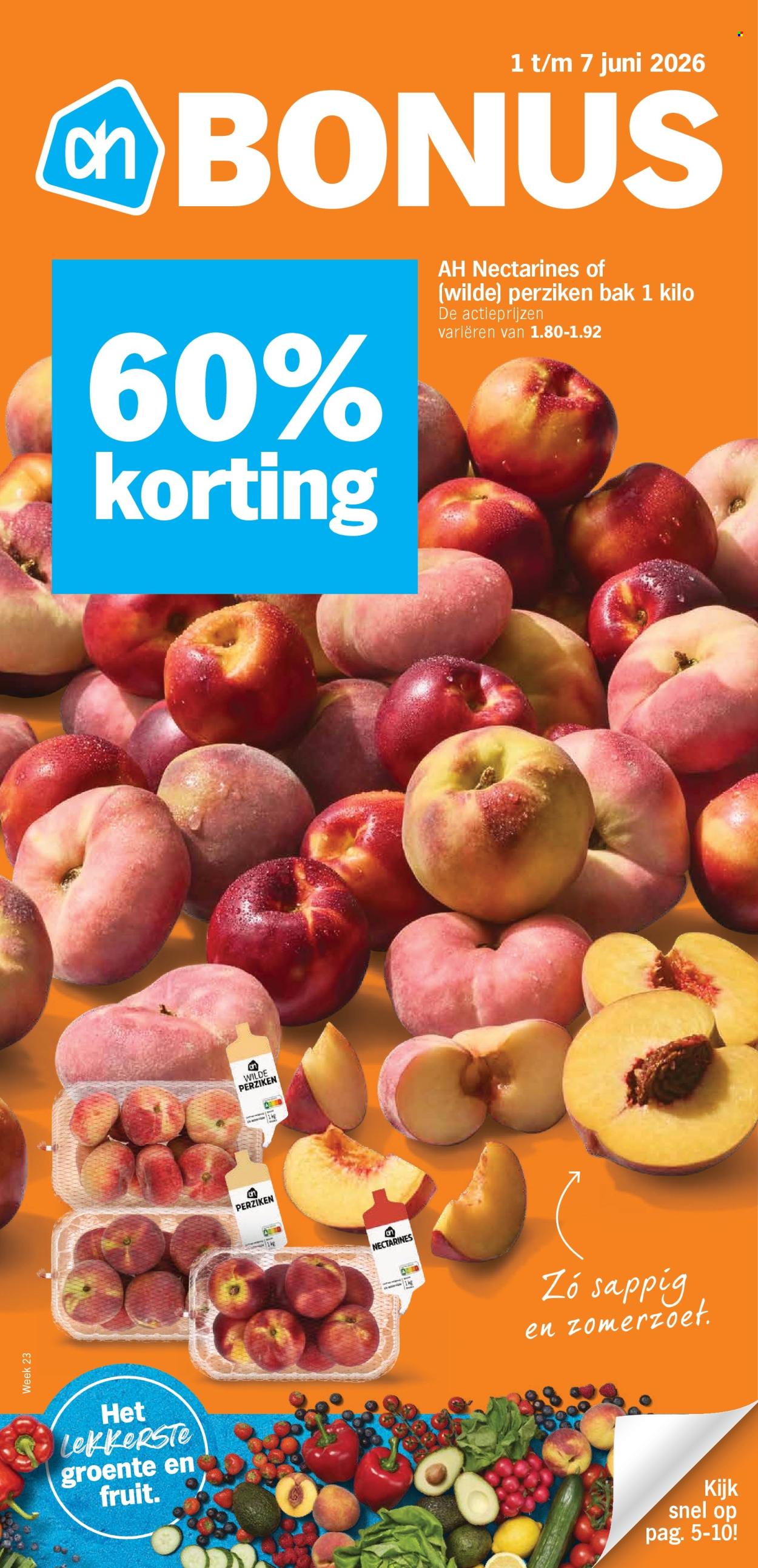 Albert Heijn-aanbieding - 1-6-2026 - 7-6-2026. Pagina 1