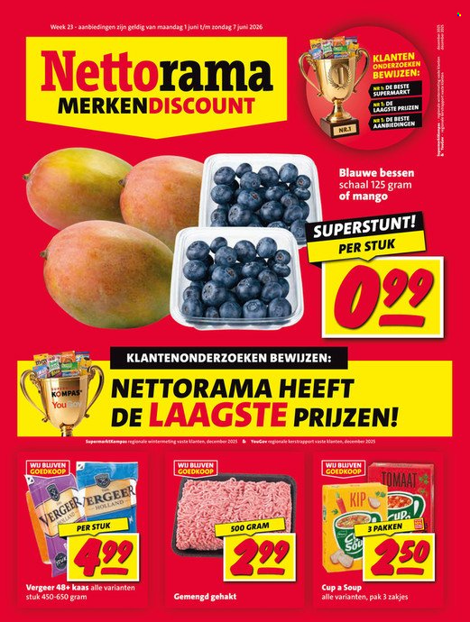 Nettorama-aanbieding - 1-6-2026 - 7-6-2026. Pagina 1
