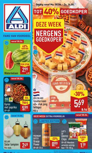 Aldi-aanbieding - 8-6-2026 - 14-6-2026.