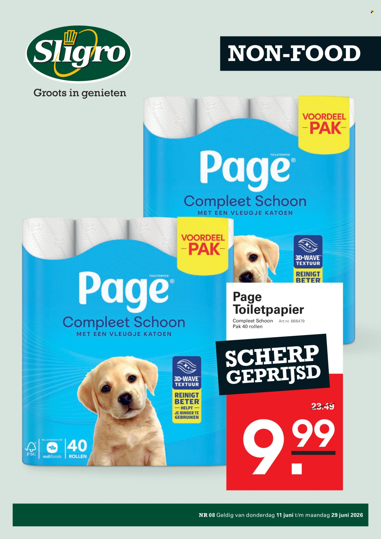 Sligro-aanbieding - 11-6-2026 - 29-6-2026. Pagina 1