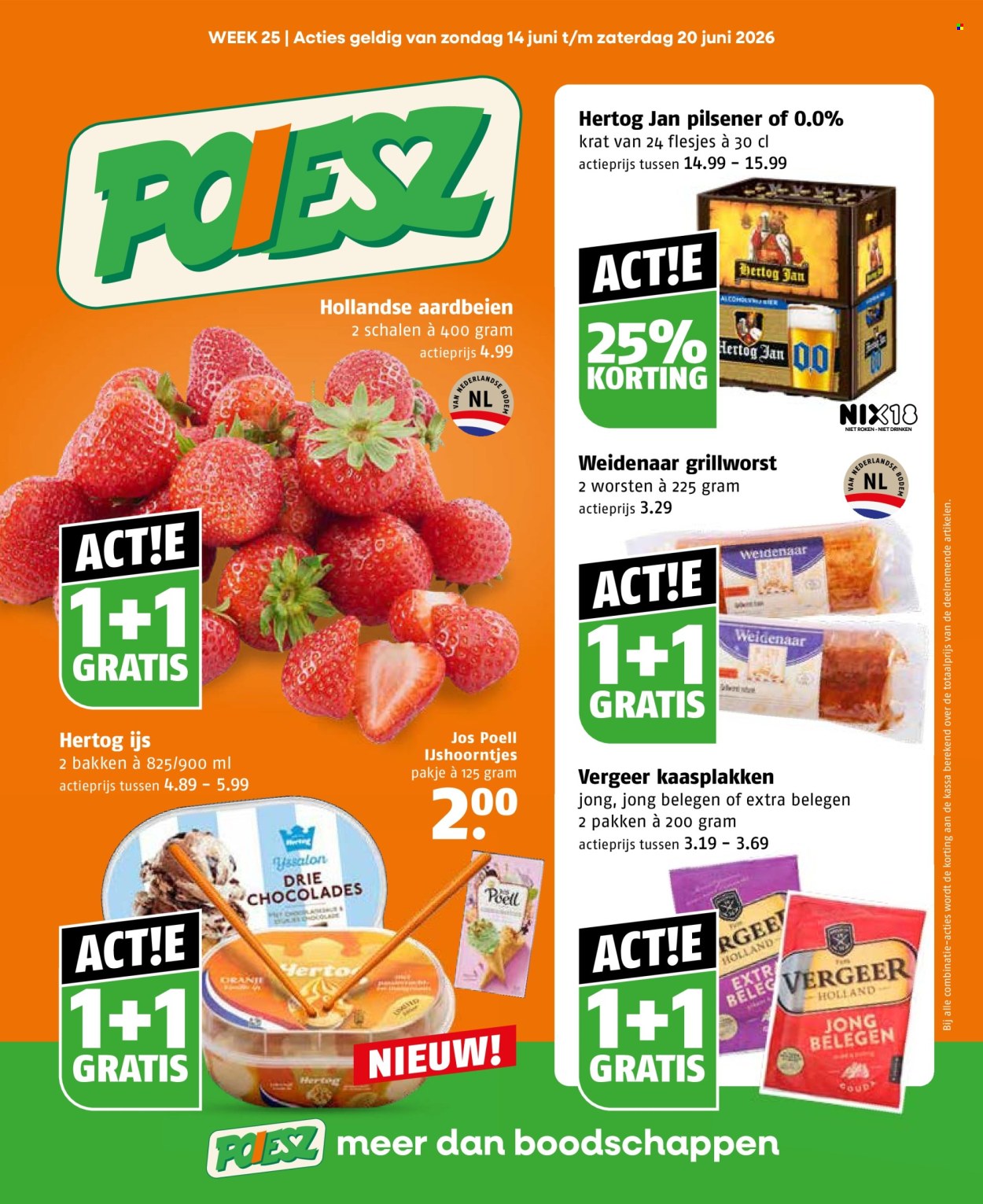 Poiesz-aanbieding - 14-6-2026 - 20-6-2026. Pagina 1
