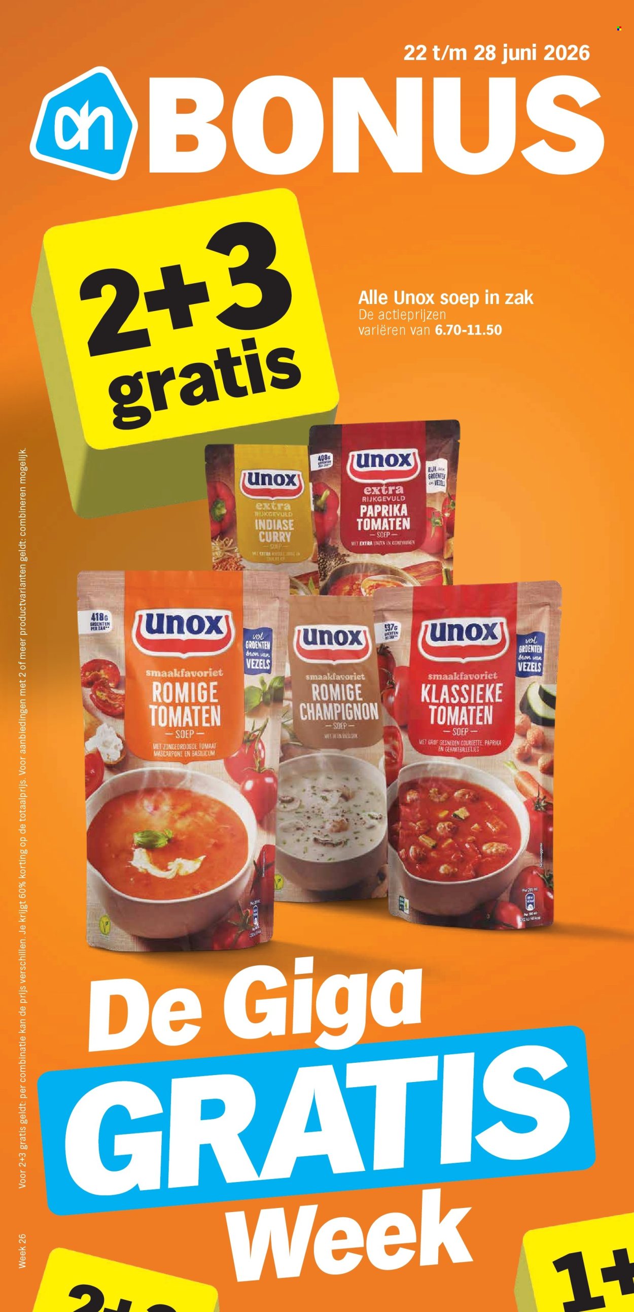 Albert Heijn-aanbieding - 22-6-2026 - 28-6-2026. Pagina 1
