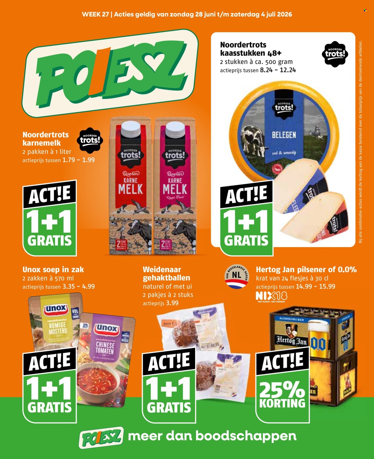 Poiesz-aanbieding - 28-6-2026 - 4-7-2026. Pagina 1