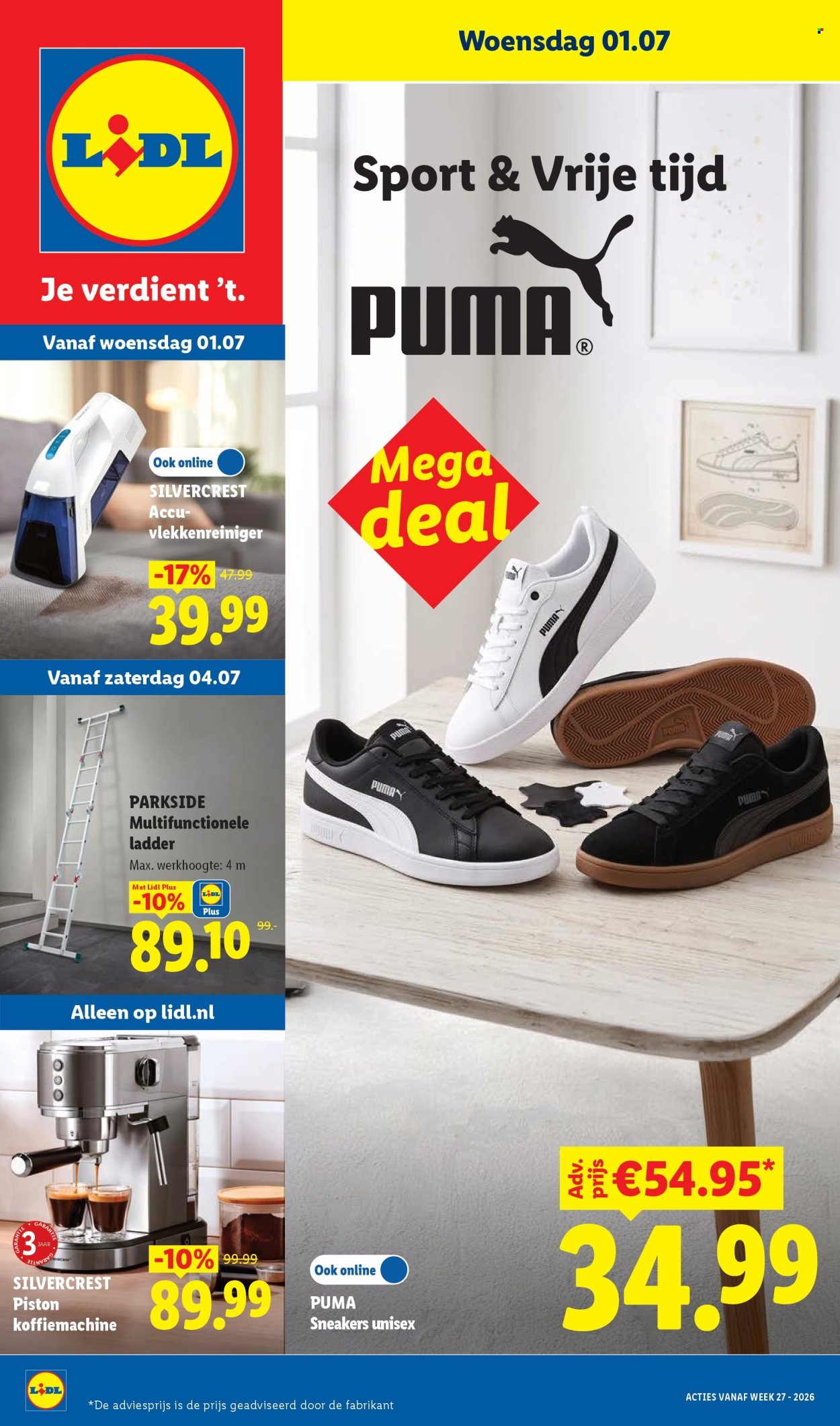 Lidl-aanbieding - 1-7-2026 - 7-7-2026. Pagina 1