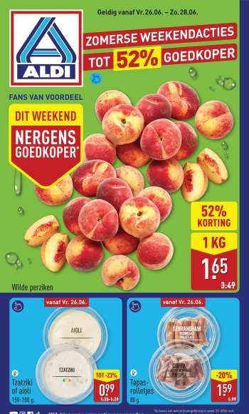 Aldi-aanbieding - 26-6-2026 - 28-6-2026.