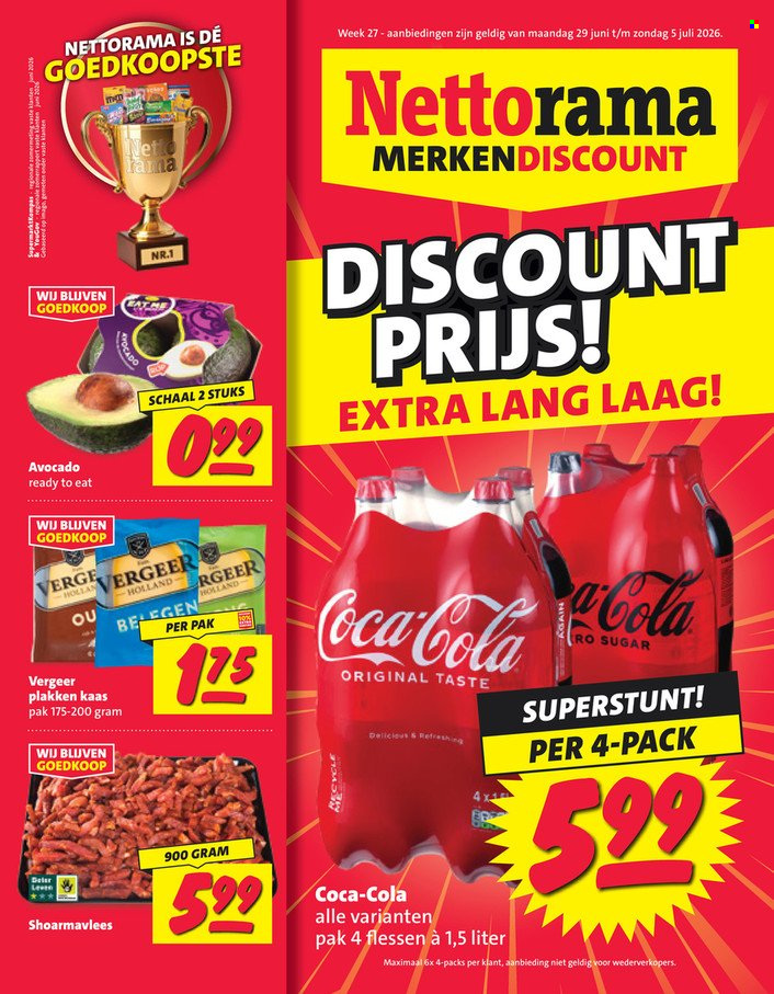 Nettorama-aanbieding - 29-6-2026 - 5-7-2026. Pagina 1