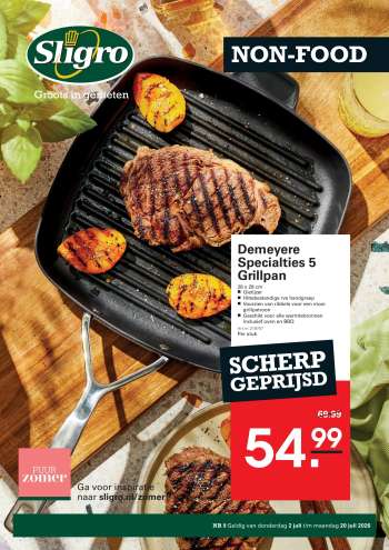Sligro-aanbieding - 2-7-2026 - 20-7-2026.