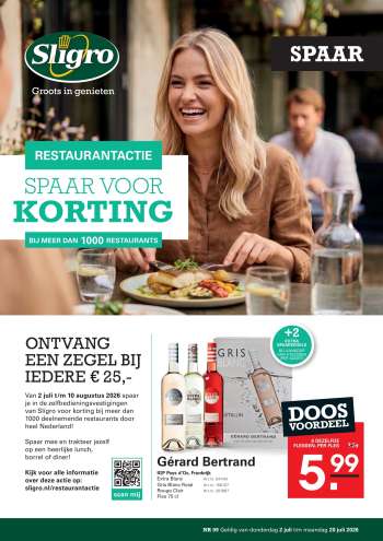Sligro-aanbieding - 2-7-2026 - 20-7-2026.