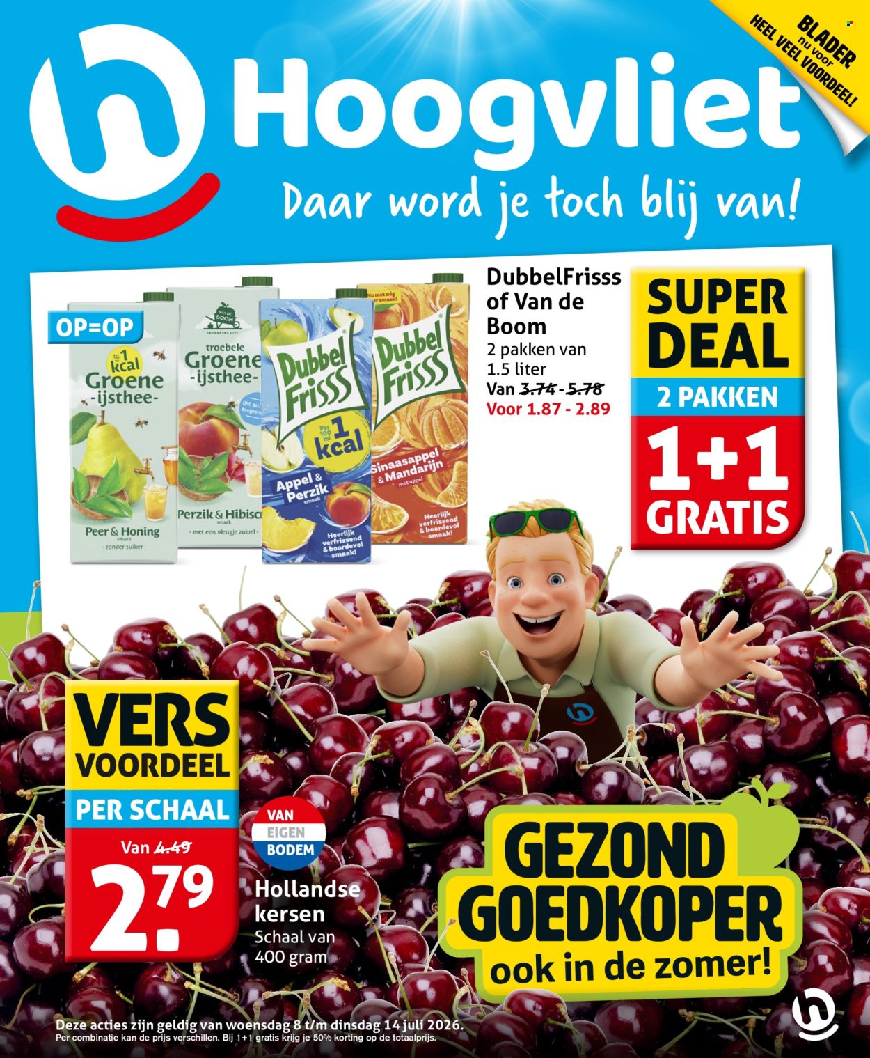Hoogvliet-aanbieding - 8-7-2026 - 14-7-2026. Pagina 1