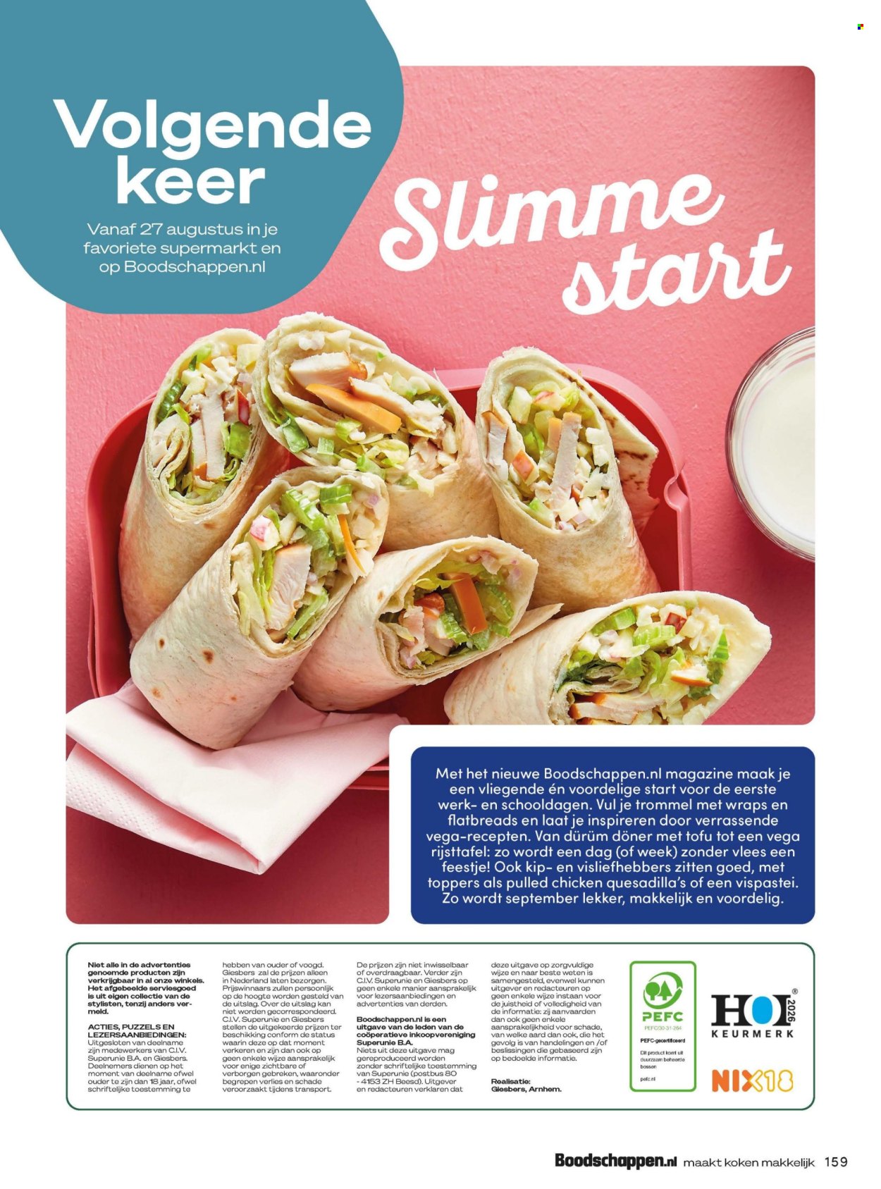 Boni-aanbieding - 1-7-2026 - 31-8-2026. Pagina 159