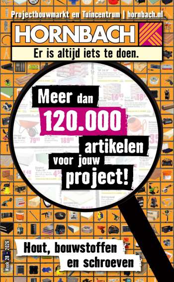 Hornbach-aanbieding - 6-7-2026 - 16-8-2026.