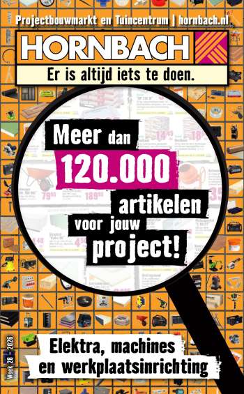 Hornbach-aanbieding - 6-7-2026 - 16-8-2026.