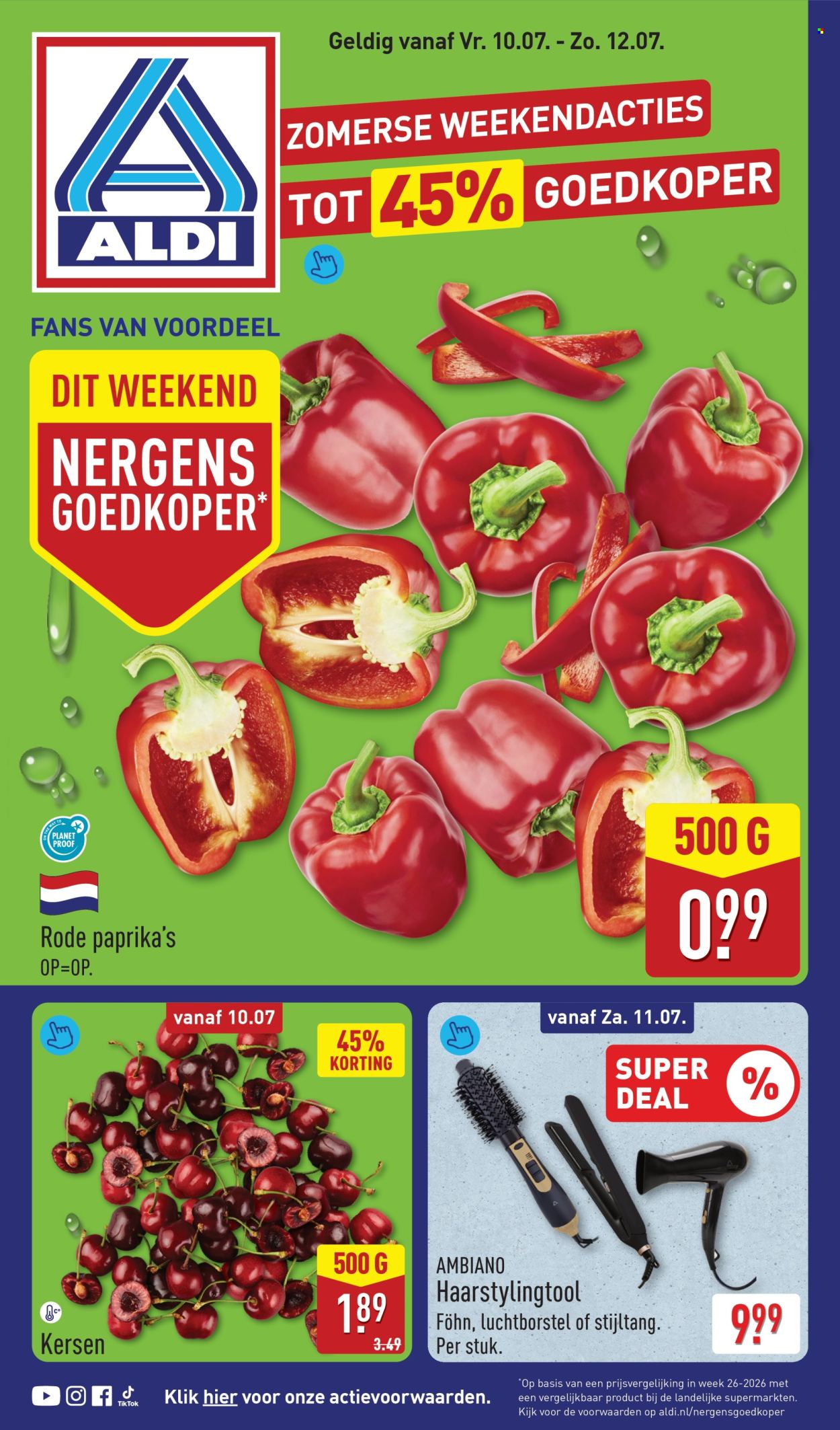 Aldi-aanbieding - 10-7-2026 - 12-7-2026. Pagina 1