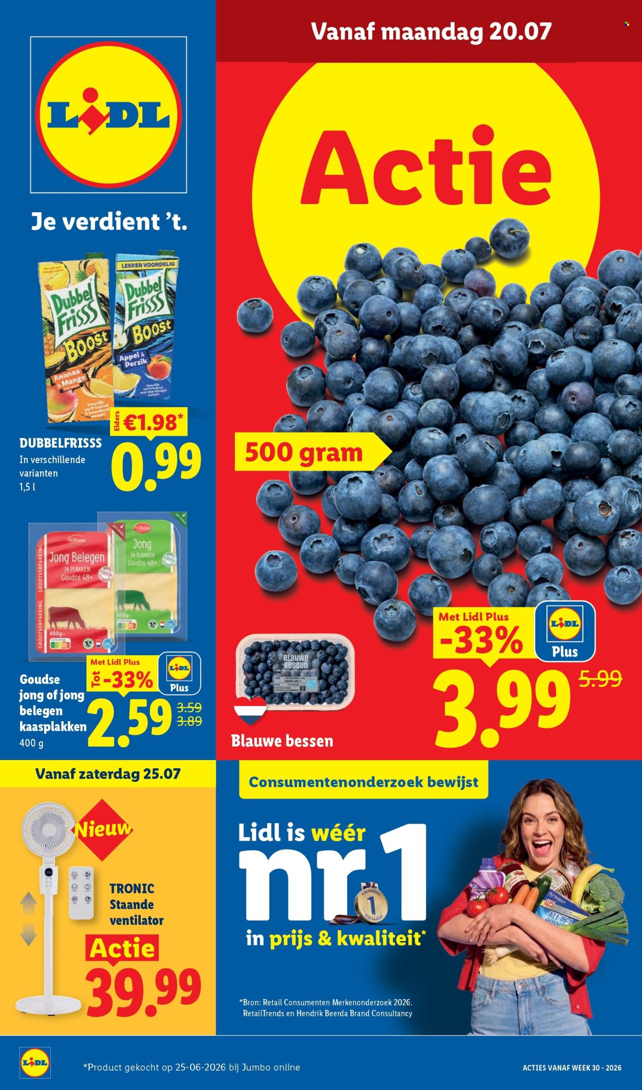Lidl-aanbieding - 20-7-2026 - 26-7-2026. Pagina 1