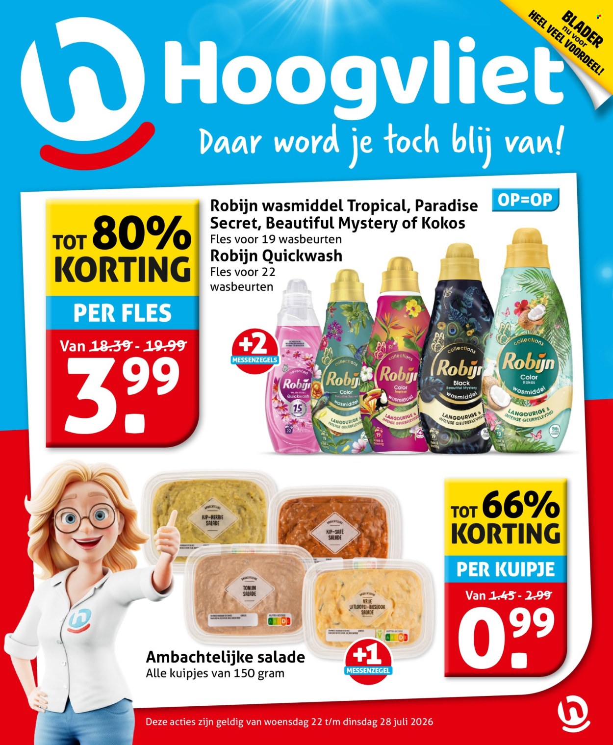 Hoogvliet-aanbieding - 22-7-2026 - 28-7-2026. Pagina 1