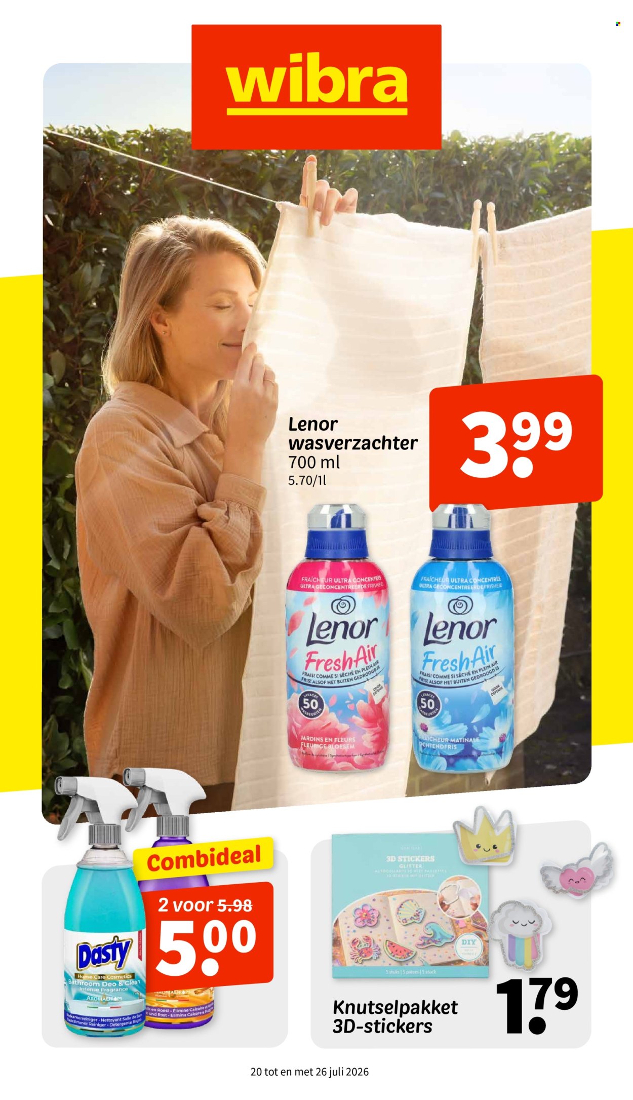 Wibra-aanbieding - 20-7-2026 - 26-7-2026. Pagina 1