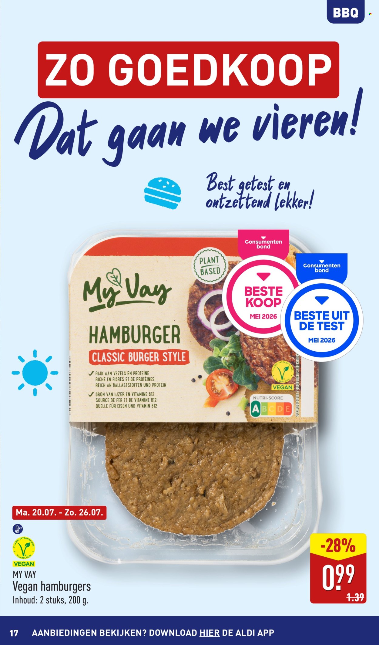 Aldi-aanbieding - 20-7-2026 - 26-7-2026. Pagina 17