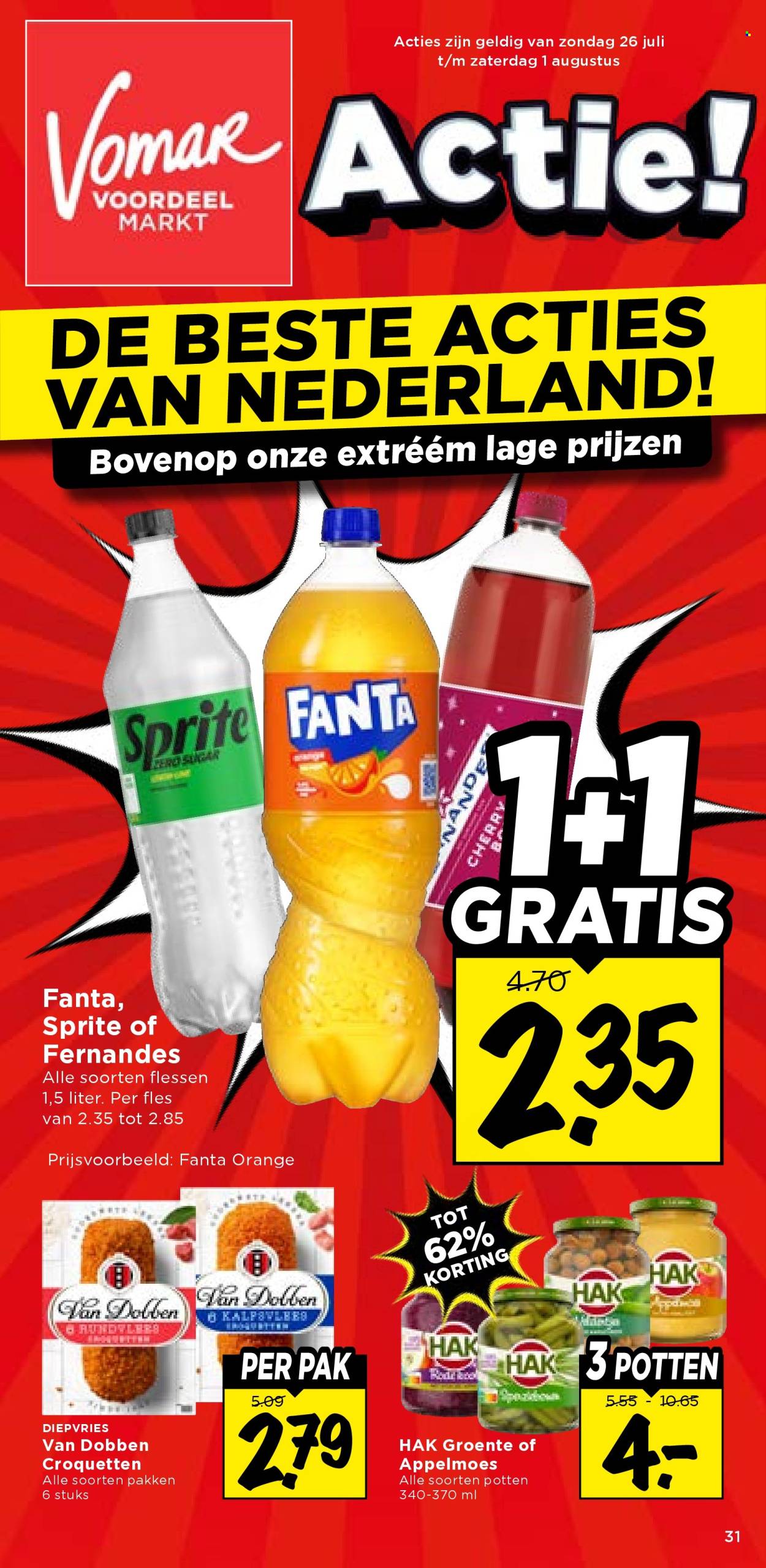 Vomar-aanbieding - 26-7-2026 - 1-8-2026. Pagina 1