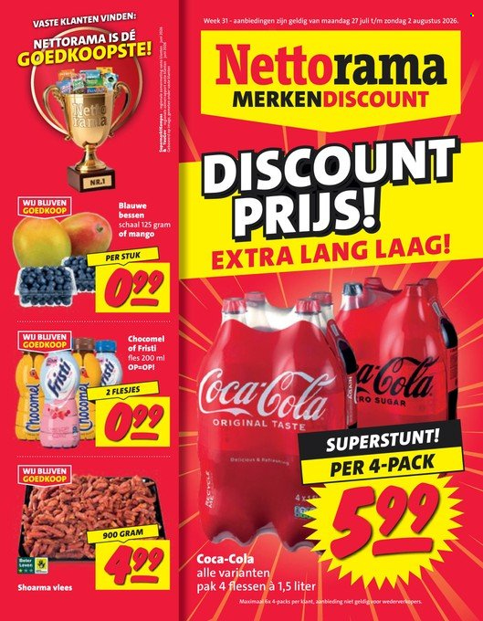 Nettorama-aanbieding - 27-7-2026 - 2-8-2026. Pagina 1